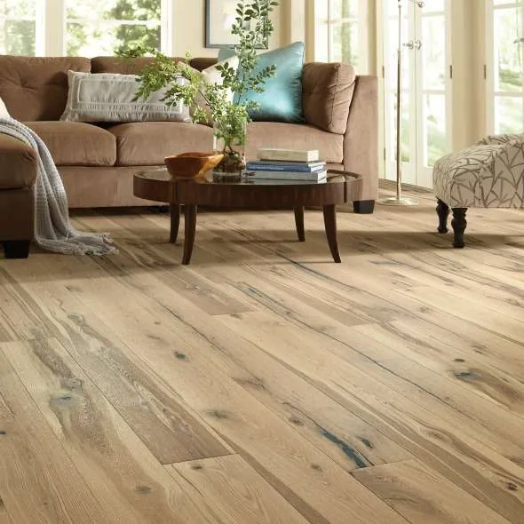 Living room hardwood | Off-Price Carpet Outlet